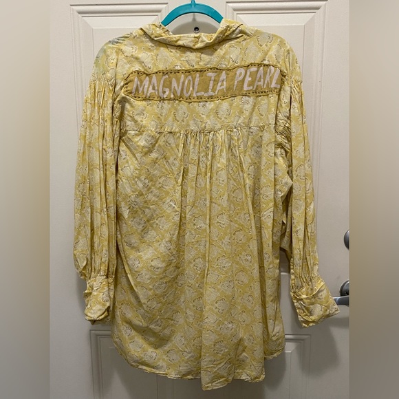 Magnolia Pearl Blockprint Tora Shirt - Picture 4 of 7
